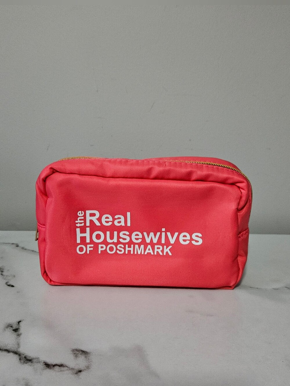"The Real Housewives Of Poshmark" Nylon Cosmetic Pouch w/ Zipper (PICK 1) - Picture 9 of 14